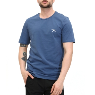 %100 Pamuk T-Shirt AGNITIO PETROL - RARU
