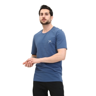 %100 Pamuk T-Shirt AGNITIO PETROL - 3
