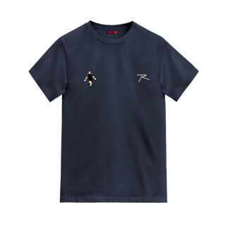 Raru x 343 DIGITAL %100 Pamuk T-Shirt AGNITIO PETROL - R.SPQOR