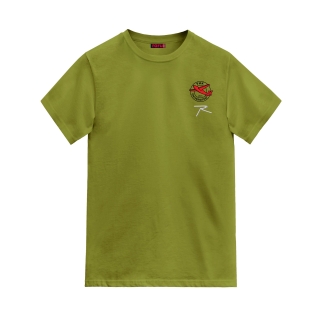 Raru x THKU %100 Pamuk T-Shirt AGNITIO YEŞİL - 1