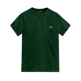 %100 Pamuk T-Shirt AGNITIO YEŞİL - RARU