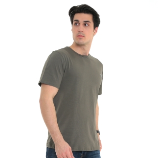%100 Pamuk T-Shirt GRAVIS HAKİ - RARU (1)