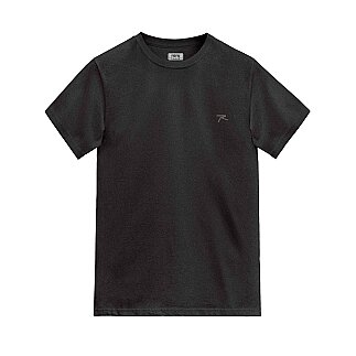 %100 Pamuk T-Shirt VALERIAN ANTRASİT MELANJ - RARU