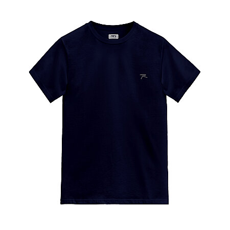 %100 Pamuk T-Shirt VALERIAN LACİVERT - 1