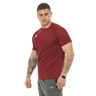 T-Shirt VULCAN BORDO - BÜYÜK BEDEN (1)