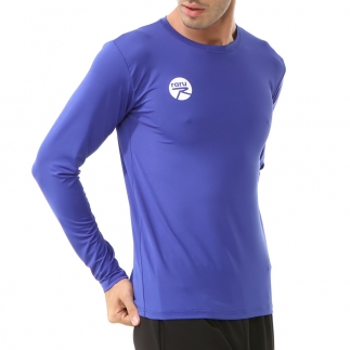 Raru Long-Sleeve T-Shirt VIVUS Saks Blue - RARU