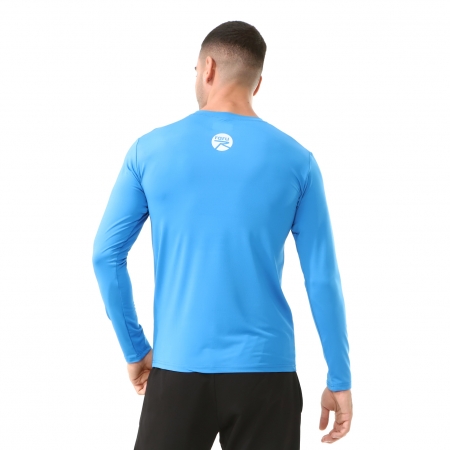 Uzun Kollu T-Shirt VIVUS MAVİ - 4