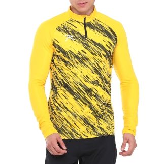 Yarım Fermuarlı Sweatshirt DIGNUS SARI - RARU