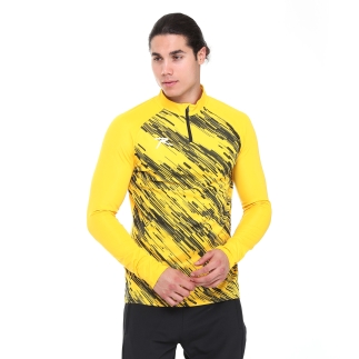 Yarım Fermuarlı Sweatshirt DIGNUS SARI - RARU (1)