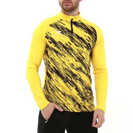 Raru Yarım Fermuarlı Sweatshirt DIGNUS SARI - 1