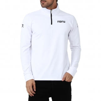 Yarım Fermuarlı Sweatshirt URSUS BEYAZ - RARU