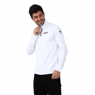 Yarım Fermuarlı Sweatshirt URSUS BEYAZ - RARU (1)