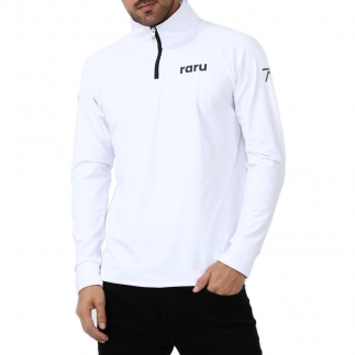 Raru Half-Zip Sweatshirt VITA White - RARU