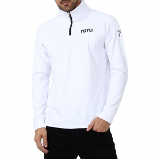 Yarım Fermuarlı Sweatshirt VITA BEYAZ - RARU