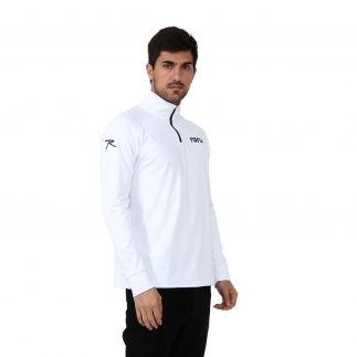 Raru Half-Zip Sweatshirt VITA White - RARU (1)