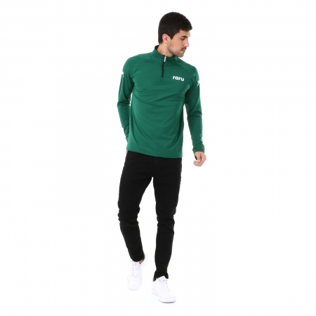 Yarım Fermuarlı Sweatshirt VITA YEŞİL - 5