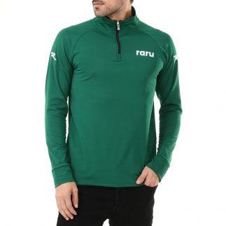 Yarım Fermuarlı Sweatshirt VITA YEŞİL - RARU