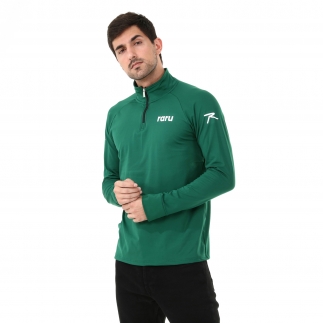 Yarım Fermuarlı Sweatshirt VITA YEŞİL - RARU (1)