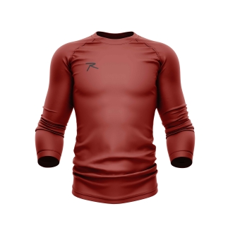 Raru Extra Stretch Baselayer T Shirt OPTO BORDO UZUN KOLLU RARU