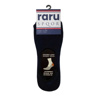 Raru S.P.Q.O.R Invisible Socks Navy Blue - R.WAY