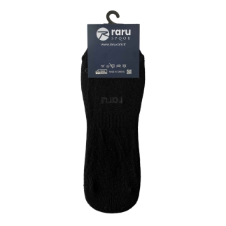 Raru S.P.Q.O.R Invisible Socks Black - R.WAY (1)