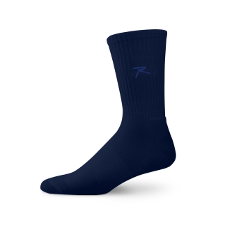 Raru S.P.Q.O.R Terry-Lined Socks Navy Blue - RARU