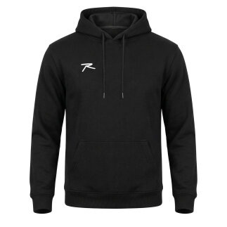 Pamuklu Kapüşonlu Kalın Basic Sweatshirt LEPIDUS SİYAH - BÜYÜK BEDEN