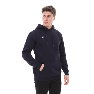 Pamuklu Kapüşonlu Kalın Basic Sweatshirt LEPIDUS LACİVERT - RARU (1)