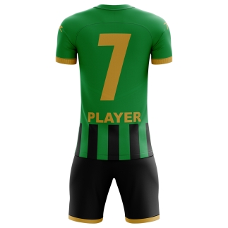 Raru Interlock Jersey Set Black-Green - RARU (1)
