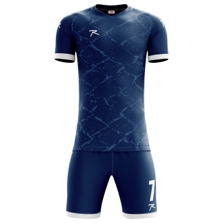 Raru Interlock Jersey Set Navy Blue - RARU