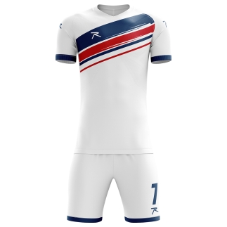 Raru Interlock Jersey Set White - RARU