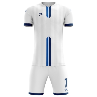 Raru Interlock Jersey Set White - RARU