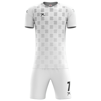 Raru Interlock Jersey Set White - RARU