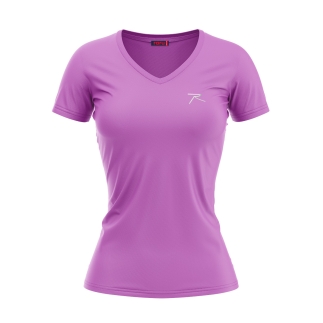 Raru %100 Cotton T-Shirt MULIER Purple - RARU