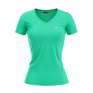 Raru %100 Cotton T-Shirt MULIER Green 