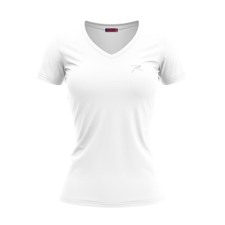 Kadın %100 Pamuk T-Shirt MULIER BEYAZ - RARU