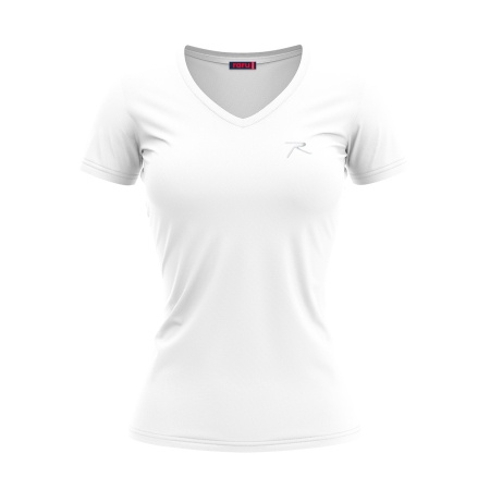 Kadın %100 Pamuk T-Shirt MULIER BEYAZ - 1