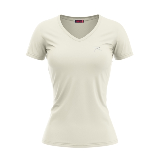 Kadın %100 Pamuk T-Shirt MULIER EKRU - RARU