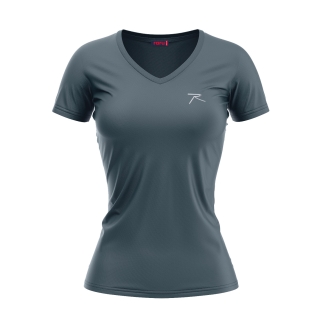 Kadın %100 Pamuk T-Shirt MULIER FÜME - RARU