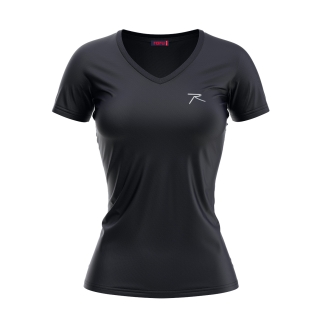 Kadın %100 Pamuk T-Shirt MULIER LACİVERT - RARU