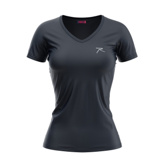 Kadın %100 Pamuk T-Shirt MULIER LACİVERT - RARU
