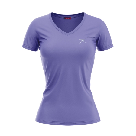 Kadın %100 Pamuk T-Shirt MULIER LİLA - 1