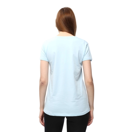 Kadın %100 Pamuk T-Shirt MULIER MİNT - 4