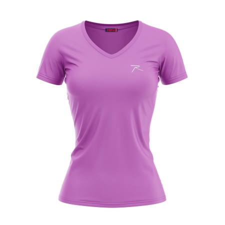 Kadın %100 Pamuk T-Shirt MULIER MOR - 1