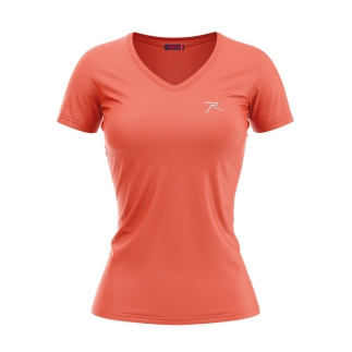 Kadın %100 Pamuk T-Shirt MULIER PEMBE - RARU