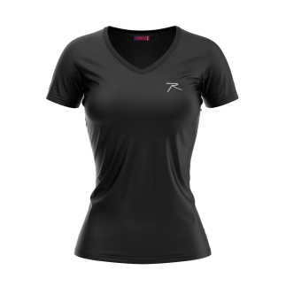 Kadın %100 Pamuk T-Shirt MULIER SİYAH - RARU