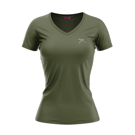 Kadın %100 Pamuk T-Shirt MULIER YEŞİL - 1