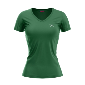 Kadın %100 Pamuk T-Shirt MULIER YEŞİL - RARU