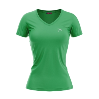 Kadın %100 Pamuk T-Shirt MULIER YEŞİL - RARU