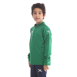 Raru Kid Half-Zip FUGIO Green - RARU (1)